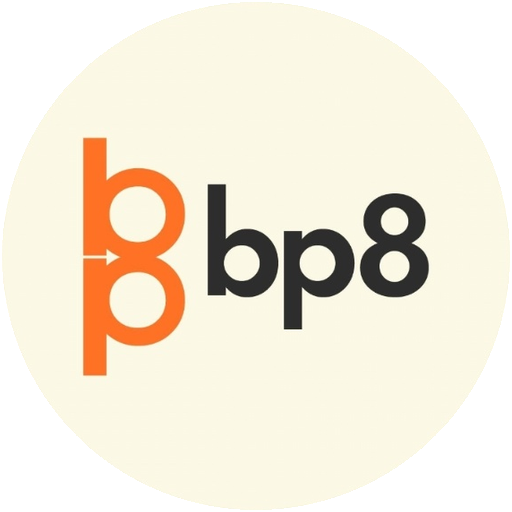 Logo BP8 Construtora